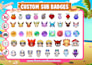 draw chibi twitch emotes, sub badges, vtuber animated emotes